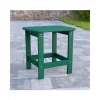 Top 10 💯 Charlestown All Weather Poly Resin Wood Adirondack Side Table in Green by Belnick 🔥