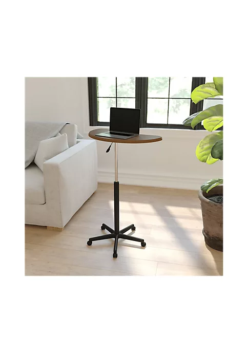 Best Pirce π Rustic Walnut Sit to Stand Mobile Laptop Computer Desk by Belnick π 1 Best Pirce π Rustic Walnut Sit to Stand Mobile Laptop Computer Desk by Belnick π