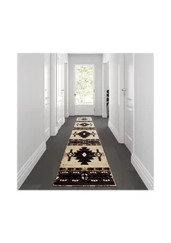 Hot Sale π₯ Mohave Collection Traditional Southwestern Style Area Rug - Olefin Fibers with Jute Backing by Belnick π