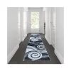 Top 10 🔥 Cirrus Collection Gray Swirl Patterned Olefin Area Rug with Jute Backing for Entryway, Living Room, Bedroom by Belnick 😍