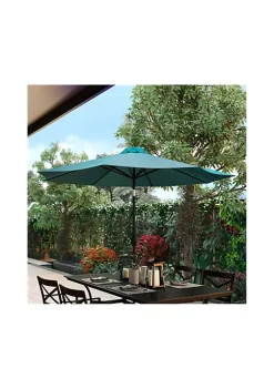 Buy ✔️ Round Umbrella with Aluminum Pole with Crank and Tilt Function by Belnick 😍