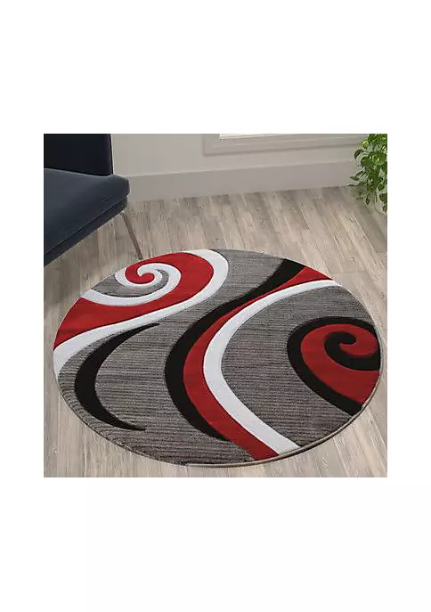 Best deal π Athos Collection Abstract Area Rug - Olefin Rug with Jute Backing - Hallway, Entryway, or Bedroom by Belnick π 2 Best deal π Athos Collection Abstract Area Rug - Olefin Rug with Jute Backing - Hallway, Entryway, or Bedroom by Belnick π - Image 2
