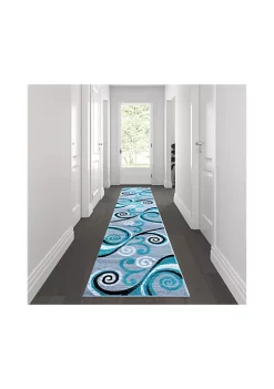 Wholesale 😀 Valli Collection Abstract Area Rug - Olefin Rug with Jute Backing - Hallway, Entryway, Bedroom, Living Room by Belnick 👏