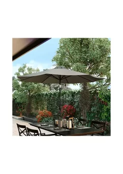Best reviews of ๐ Gray 9 FT Round Umbrella Aluminum Pole with Crank and Tilt Function by Belnick ๐