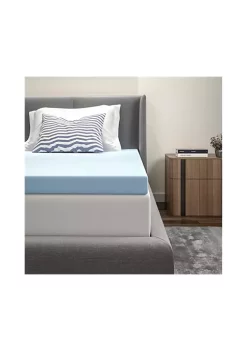 Cheapest 😉 Capri Comfortable Sleep 3 inch Cool Gel Memory Foam Mattress Topper - Twin by Belnick ✔️