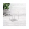 Flash Sale ⭐ Commercial Grade Indoor Outdoor Steel Patio Arm Chair with Round Back by Belnick 🌟