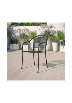 Flash Sale ⭐ Commercial Grade Indoor Outdoor Steel Patio Arm Chair with Round Back by Belnick 🌟 -Belnick Sales Shop Belk 2918