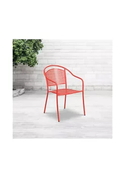 Flash Sale ⭐ Commercial Grade Indoor Outdoor Steel Patio Arm Chair with Round Back by Belnick 🌟 -Belnick Sales Shop Belk 2919