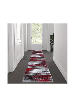 Hot Sale 🥰 Rylan Collection Abstract Area Rug - Olefin Rug with Jute Backing for Hallway, Entryway, Bedroom, Living Room by Belnick 💯