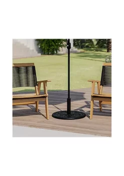 Wholesale 👏 Universal Cement Patio Umbrella Base with Weatherproof Plastic Polymer 🧥 Coating by Belnick ⌛