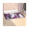 Budget 💯 Rylan Collection 2' x 3' Purple Abstract Scraped Area Rug - Olefin Rug with Jute Backing - Living Room, Bedroom, & Entryway by Belnick 😀