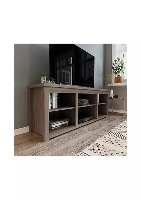 Brand new π Kilead Farmhouse TV Stand up to 80" TVs - 65" Engineered Wood Framed Media Console with Open Storage in Gray Wash Oak Finish by Belnick β¨ 1 Brand new π Kilead Farmhouse TV Stand up to 80" TVs - 65" Engineered Wood Framed Media Console with Open Storage in Gray Wash Oak Finish by Belnick β¨