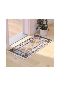 Wholesale 👍 Sovalye Collection Beige Nautical Themed Area Rug with Jute Backing for Living Room, Bedroom, Entryway by Belnick 🛒
