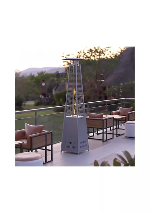 Cheap β€οΈ Patio Outdoor Heating Silver Stainless Steel Pyramid 42 000 BTU Propane Heater with Wheels for Commercial & Residential Use by Belnick π 1 Cheap β€οΈ Patio Outdoor Heating Silver Stainless Steel Pyramid 42 000 BTU Propane Heater with Wheels for Commercial & Residential Use by Belnick π