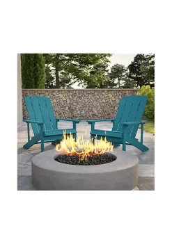 Top 10 ⌛ Set of 2 Charlestown All Weather Poly Resin Wood Adirondack Chairs in Sea Foam by Belnick 😀