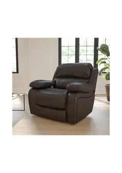 Brand new ⭐ Brown LeatherSoft Rocker Recliner by Belnick 😍