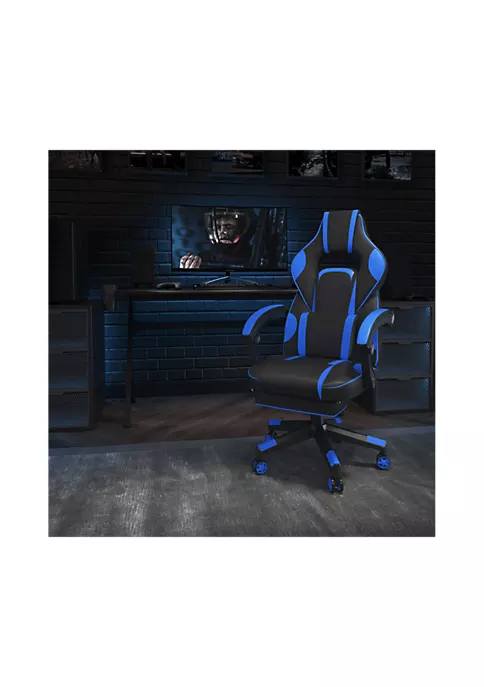 Best reviews of π X40 Gaming Chair Racing Ergonomic Computer Chair with Fully Reclining Back/Arms, Slide-Out Footrest, Massaging Lumbar - Black/Blue by Belnick π 2 Best reviews of π X40 Gaming Chair Racing Ergonomic Computer Chair with Fully Reclining Back/Arms, Slide-Out Footrest, Massaging Lumbar - Black/Blue by Belnick π - Image 2
