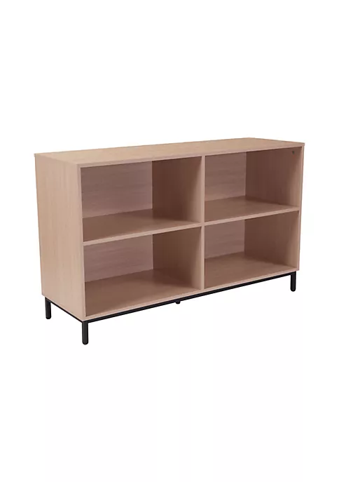 Flash Sale 🛒 Dudley 4 Shelf 29.5"H Open Bookcase Storage in Oak Wood Grain Finish by Belnick ✨ 2 Flash Sale 🛒 Dudley 4 Shelf 29.5"H Open Bookcase Storage in Oak Wood Grain Finish by Belnick ✨ - Image 2