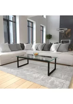 Flash Sale 💯 Glass Coffee Table by Belnick ⌛
