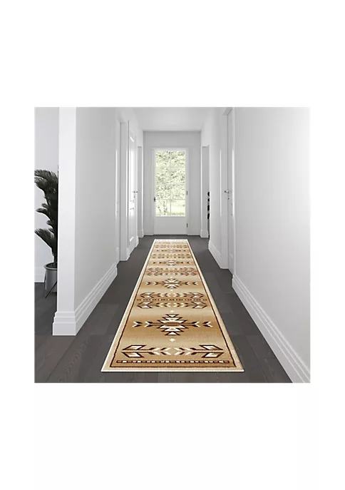 Cheapest π₯° Lodi Collection Southwestern 3' x 16' Brown Area Rug - Olefin Rug with Jute Backing for Hallway, Entryway, Bedroom, Living Room by Belnick π 1 Cheapest π₯° Lodi Collection Southwestern 3' x 16' Brown Area Rug - Olefin Rug with Jute Backing for Hallway, Entryway, Bedroom, Living Room by Belnick π