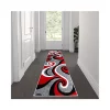 Best deal 🌟 Athos Collection Abstract Area Rug - Olefin Rug with Jute Backing - Hallway, Entryway, or Bedroom by Belnick 🤩