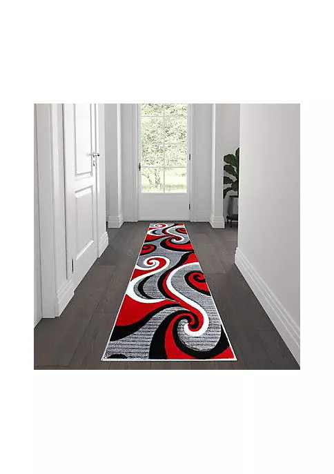 Best deal ๐ Athos Collection Abstract Area Rug - Olefin Rug with Jute Backing - Hallway, Entryway, or Bedroom by Belnick ๐คฉ 2 Best deal ๐ Athos Collection Abstract Area Rug - Olefin Rug with Jute Backing - Hallway, Entryway, or Bedroom by Belnick ๐คฉ - Image 2