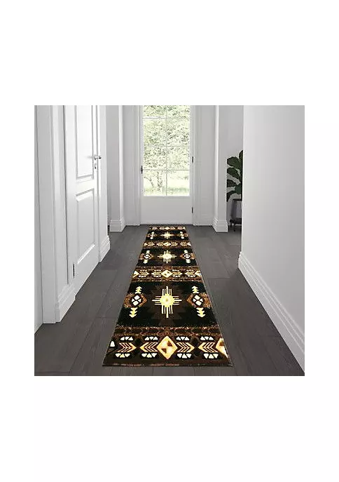 Flash Sale π₯° Mohave Collection Traditional Southwestern Style Area Rug - Olefin Fibers with Jute Backing by Belnick βοΈ 2 Flash Sale π₯° Mohave Collection Traditional Southwestern Style Area Rug - Olefin Fibers with Jute Backing by Belnick βοΈ - Image 2