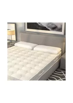 Promo ⌛ Capri Comfortable Sleep Memory Foam Gel Queen Pillow by Belnick 🔔