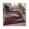 Hot Sale 🎁 Rylan Collection 8' x 10' Red Scraped Design Area Rug - Olefin Rug with Jute Backing - Living Room, Bedroom, Entryway by Belnick 😉