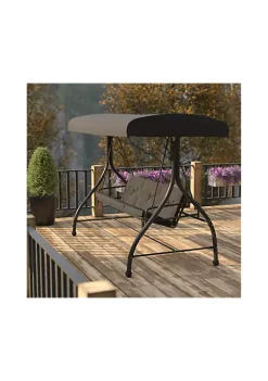 Cheap π― 3 Seat Outdoor Steel Converting Patio Swing Canopy Hammock with Cushions / Outdoor Swing Bed (Black) by Belnick π₯° 3 Cheap π― 3 Seat Outdoor Steel Converting Patio Swing Canopy Hammock with Cushions / Outdoor Swing Bed (Black) by Belnick π₯° -Belnick Sales Shop Belk 975